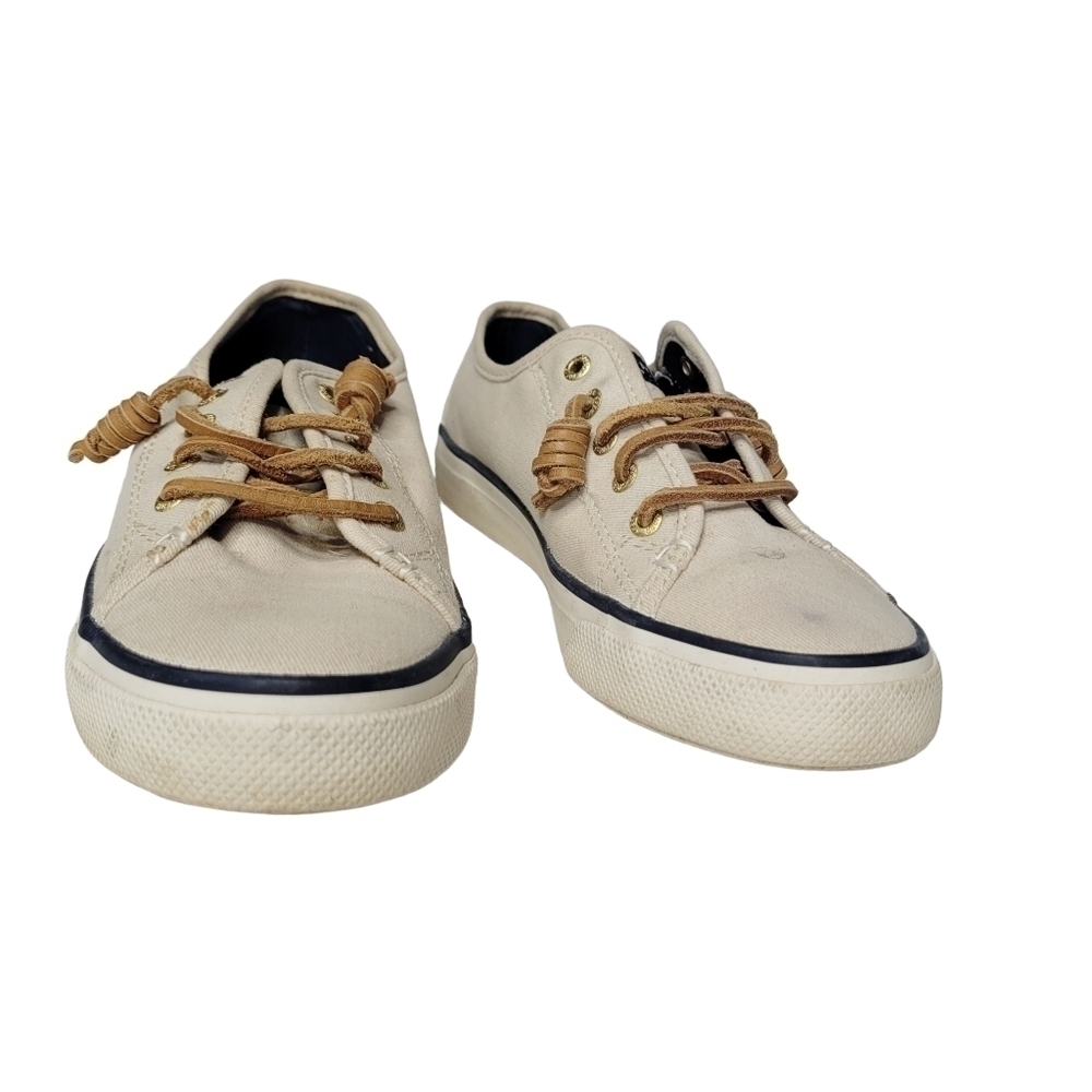 Sperry Top-Sider Seacoast Canvas Sneaker Size 7.5 - Picture 2 of 7